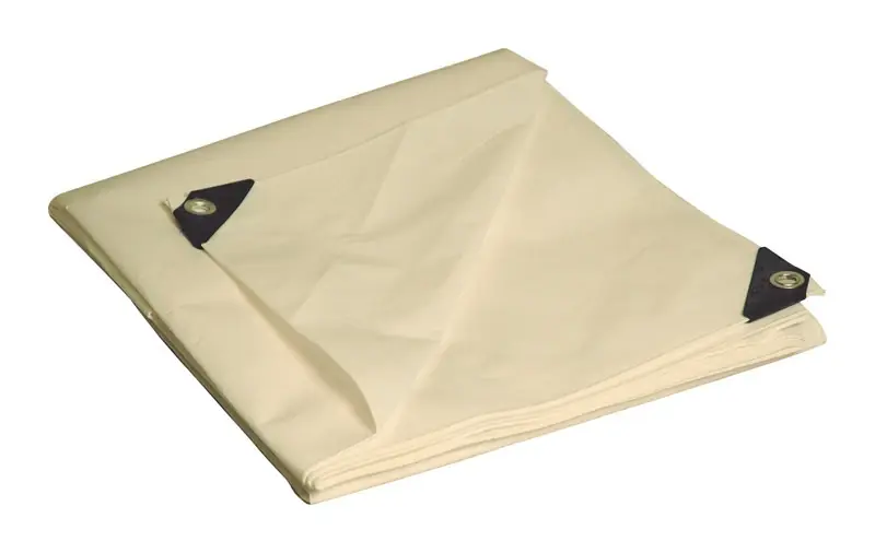 Dry Top 12 Ft. W X 20 Ft. L Heavy Duty Polyethylene Tarp Beige