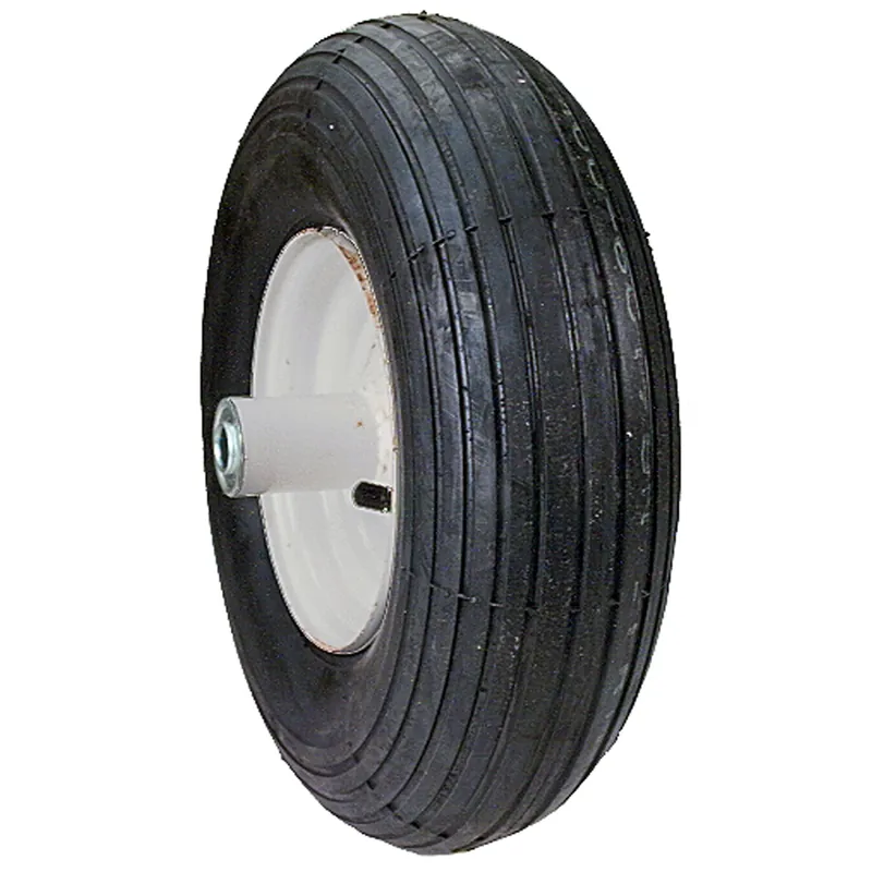 MaxPower 6 In. D Centered Wheelbarrow Wheel Rubber 1 Pk