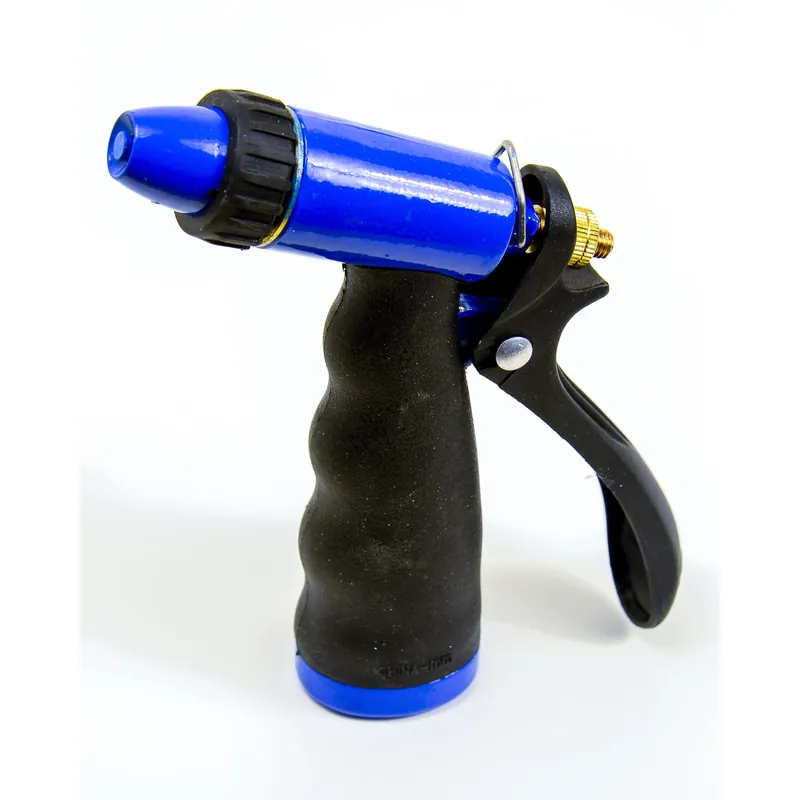 1 Pattern Shower And Stream Metal Pistol Nozzle With Twist Control