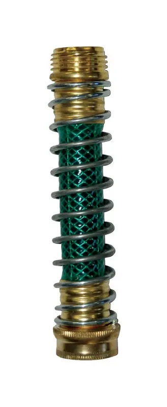 Rugg 3/4 In. Brass Threaded Female/Male Kink Free Hose Connector