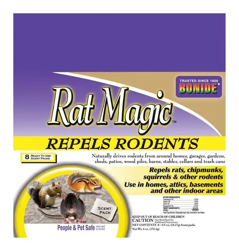 Bonide Rat Magic Animal Repellent Scent Pouch For Rodents 6 Oz