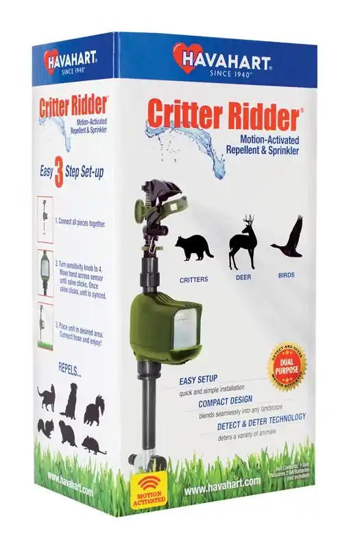 Critter Ridder Hydro Spray Away Animal Repellent Sprinkler
