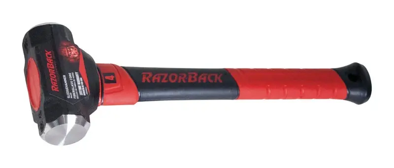 4 Lb Steel Sledge Hammer With 15 In. Fiberglass Handle