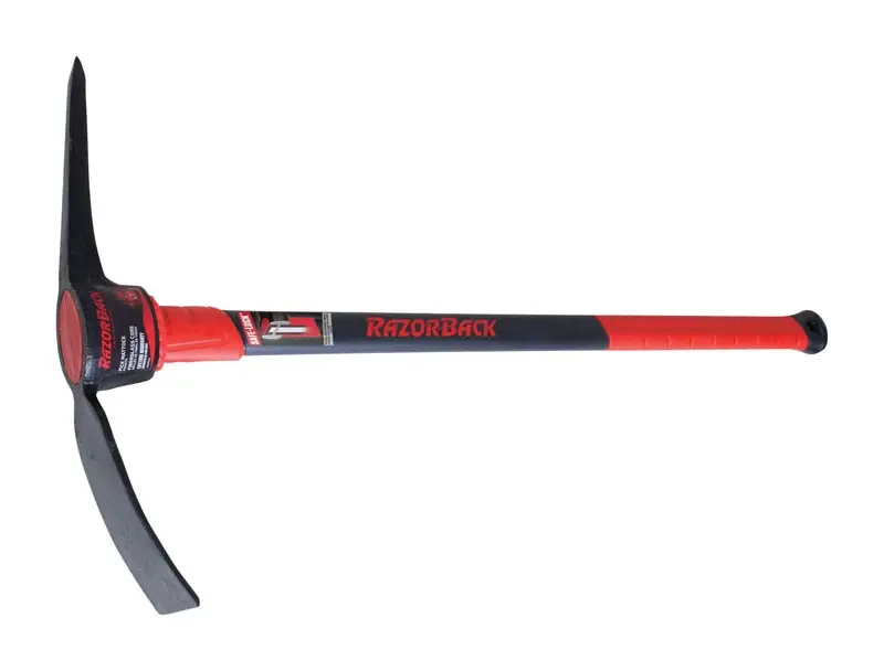 5 Lb Pick Mattock With 34 In. Fiberglass Handle And Forged Steel Blade