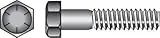Hillman Hex Cap Screw 9/16" - 12 X 1-1/2" Zinc Dichromate Grade 8 Steel
