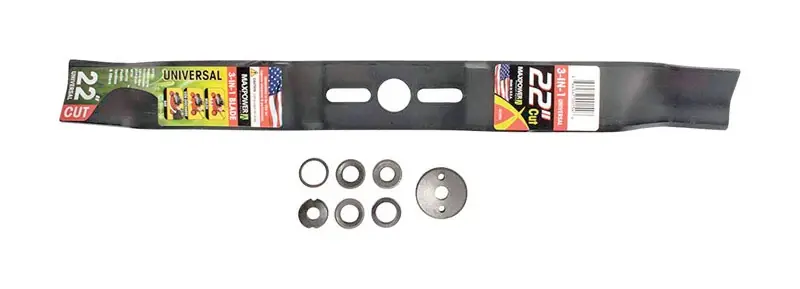 MaxPower 22 In. 3-in-1 Mower Blade For Walk-Behind Mowers 1 Pk