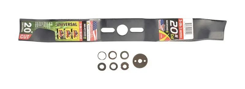 MaxPower 20 In. 3-in-1 Mower Blade For Walk-Behind Mowers 1 Pk