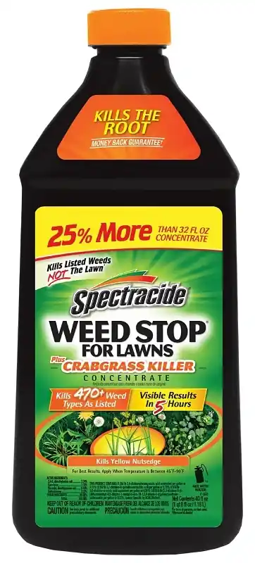 Weed Stop Plus Crabgrass Killer For Lawns, 40-oz. Concentrate