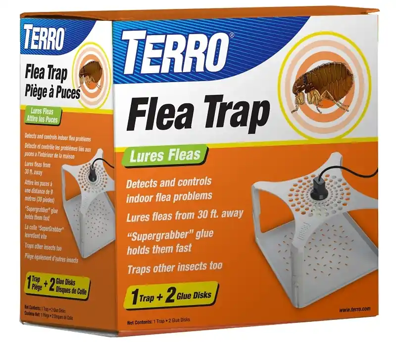 Ultimate Flea Trap M230a For Indoor Use With Super Grabber Glue Discs