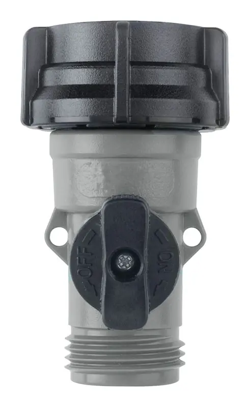 Polymer Threaded Male/female Hose Shut-off Valve, Model 807004-1002