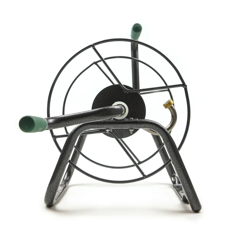 Handy Hose Reel, Silver/Black