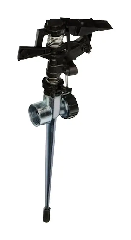 Orbit Zinc Spike Base Impulse Sprinkler 6361 Sq Ft 1 Pk