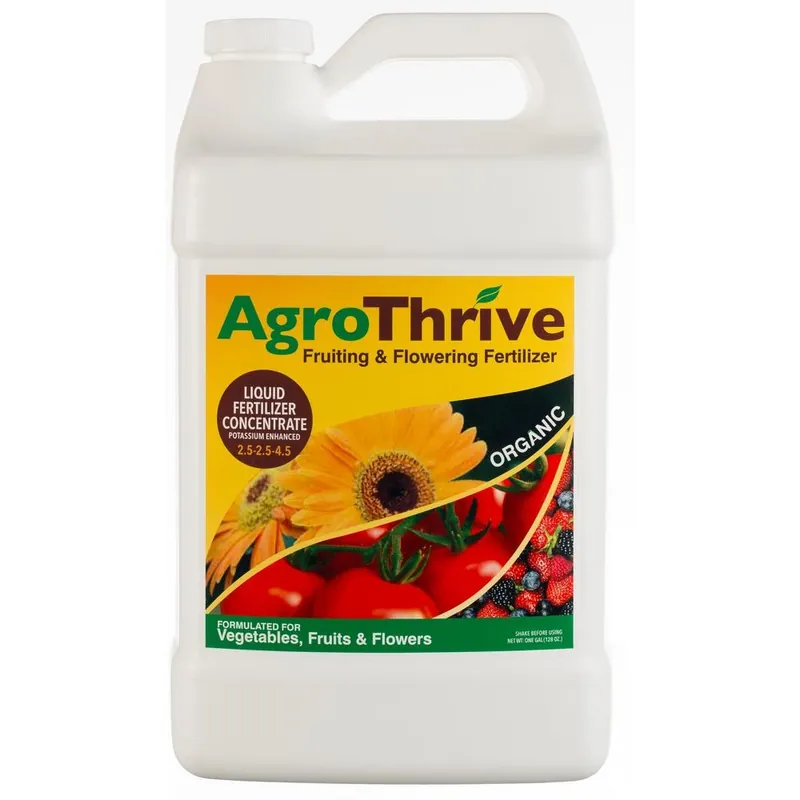 Organic 3-3-5 Fertilizer For Flowers, Fruits, And Vegetables - 1 Gallon