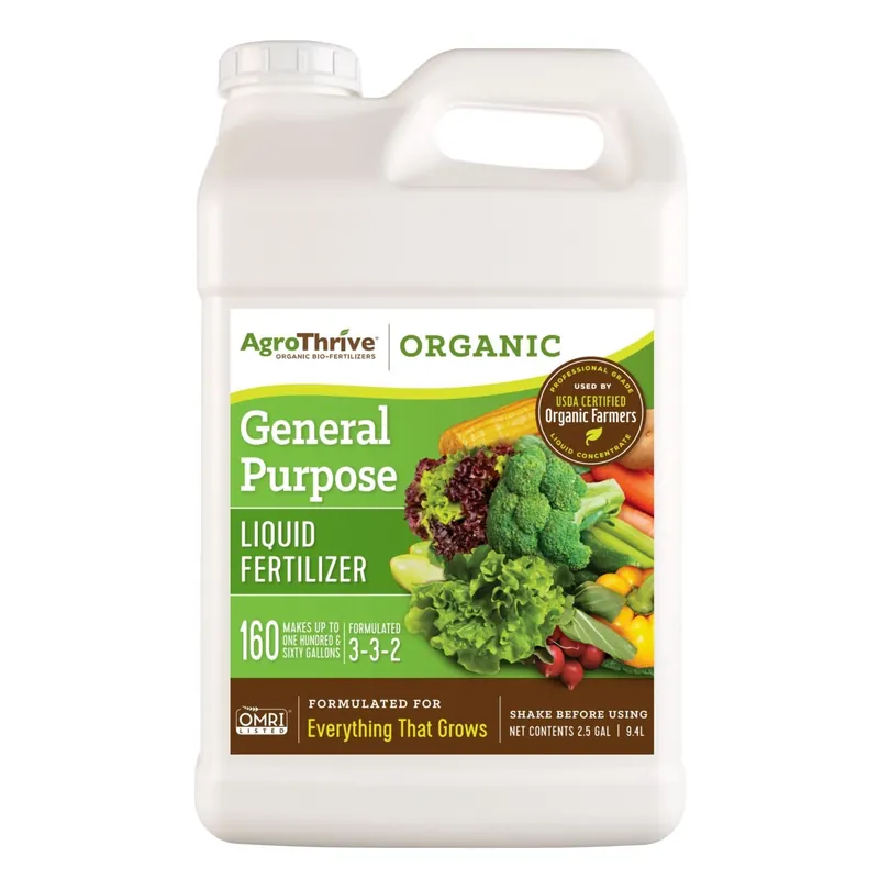 Organic Everything That Grows 3-3-2 General Purpose Fertilizer 2.5 Gallon Jug