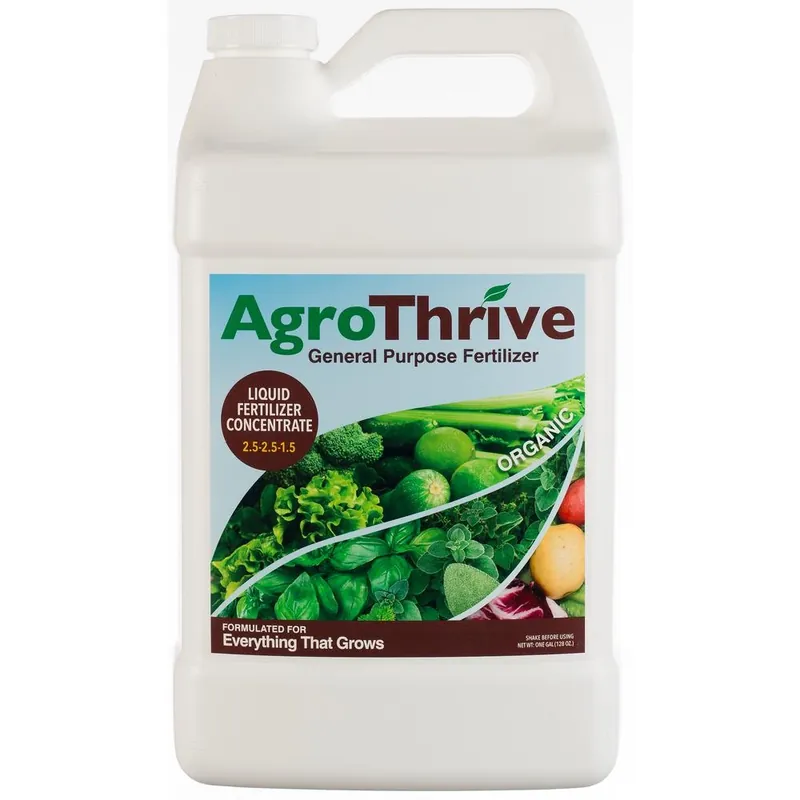 AgroThrive Organic Everything That Grows 3-3-2 General Purpose Fertilizer 1 Gal