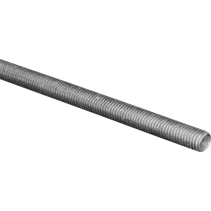 Steelworks 10 2 Ft. Zinc-plated Steel Threaded Rod