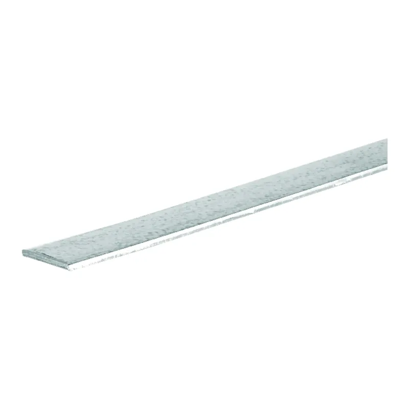 SteelWorks 0.125 In. X 1 In. W X 48 In. L Galvanized Steel Flat Bar