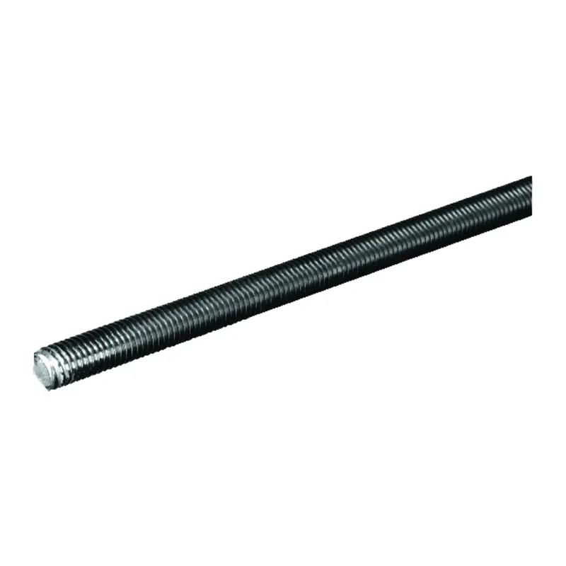 Threaded Stainless Steel Rod, 13 TPI, 1/2 X 36 In.