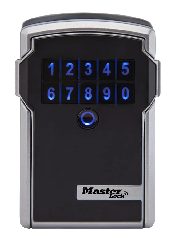 Master Lock 5 In. H X 3-1/4 In. W X 2-5/16 In. L Steel 4-Digit Combination Bluetooth Lock Box