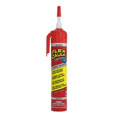 Flex Caulk, Clear, 6.6 Oz. Pressurized Can