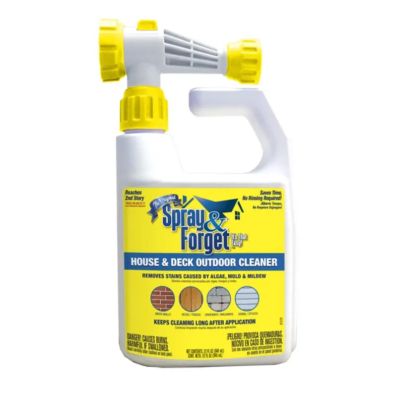 Spray & Forget House And Deck Cleaner 32 Oz Liquid