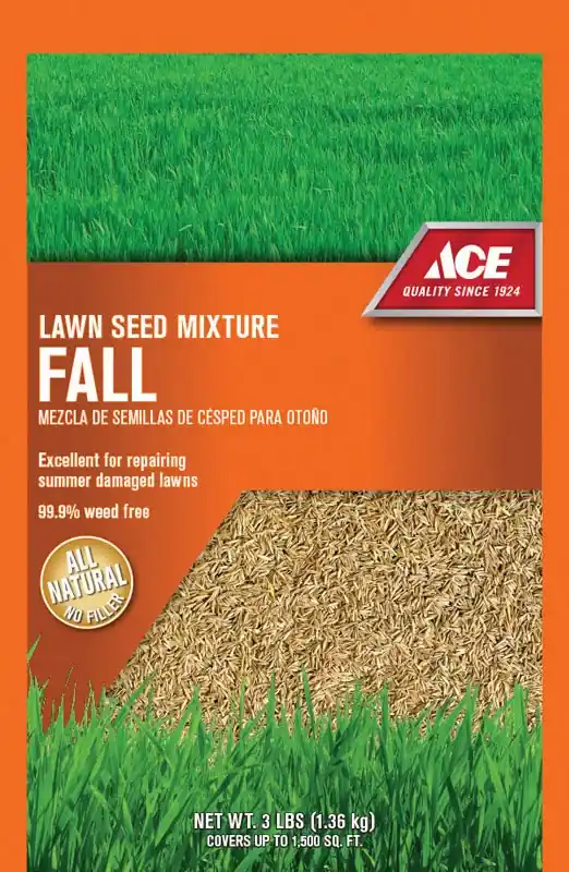 3 Lb Mixed Partial Shade/sun Grass Seed For Fall Lawn Repair