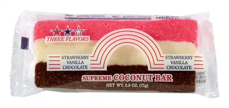 Crown Supreme Strawberry, Vanilla, Chocolate Chocolate Bar 2 Oz