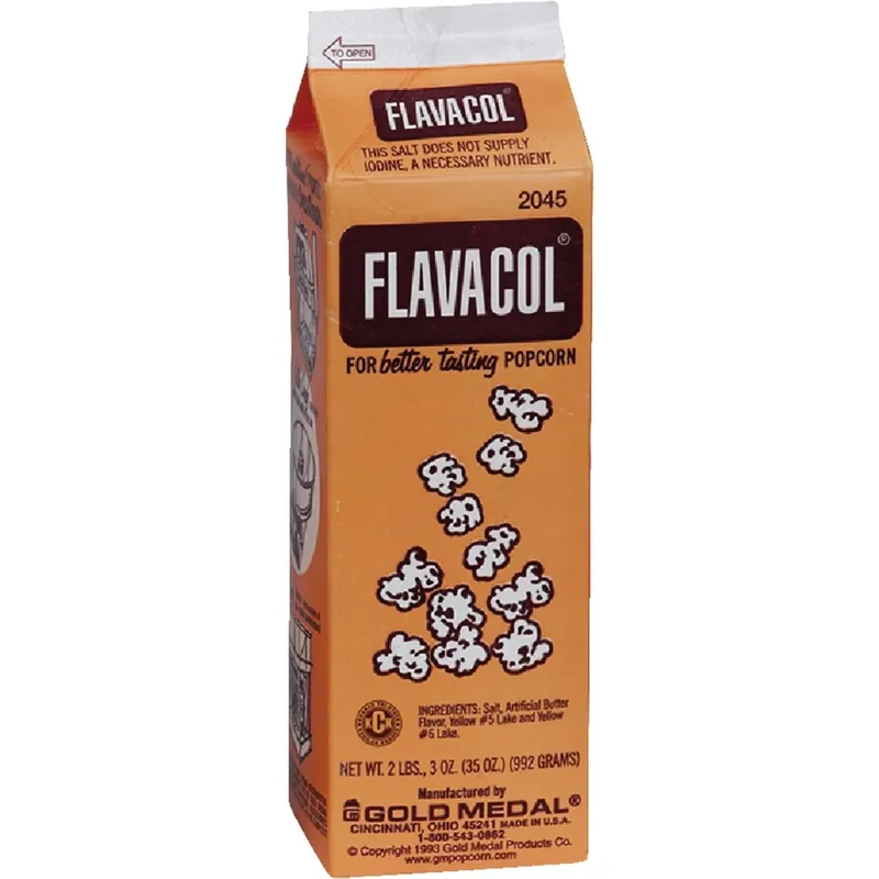 Flavacol 35 Oz. Seasoning Popcorn Salt For Perfectly Popped Corn