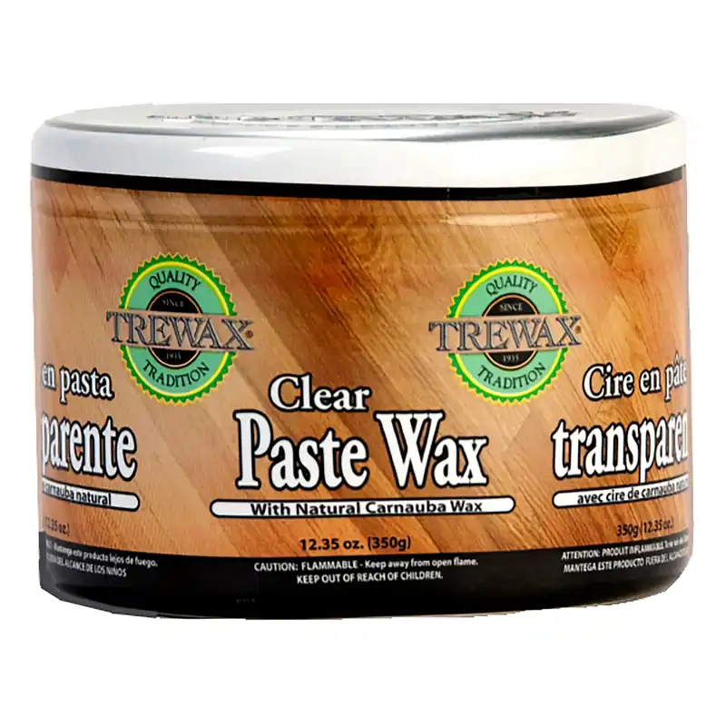 Wood & Floor Clear Paste Wax, 12.35 Oz