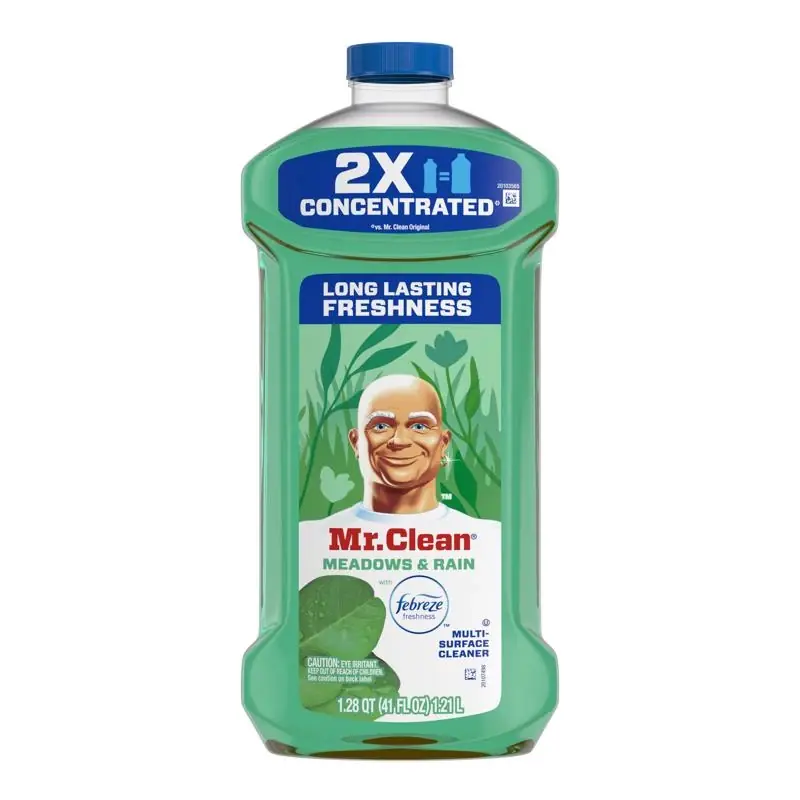 Mr. Clean 41 Oz Meadows & Rain Concentrated Multi-surface Cleaner With Febreze