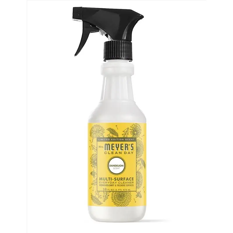 Mrs. Meyer‘s Clean Day 16 Oz Dandelion Scent Concentrated Multi-surface Cleaner Spray