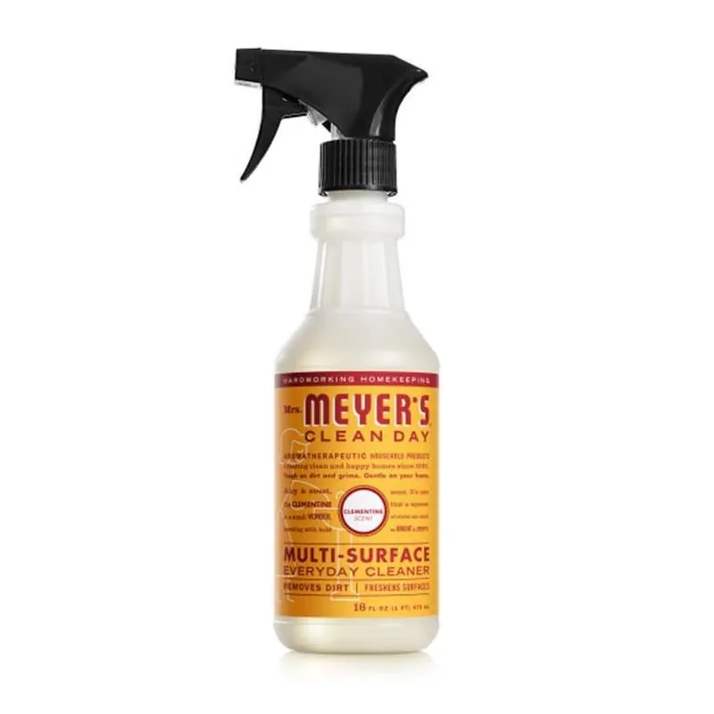 Mrs. Meyer‘s Clean Day Clementine Multi‑Surface Cleaner – 16 oz Natural Spray