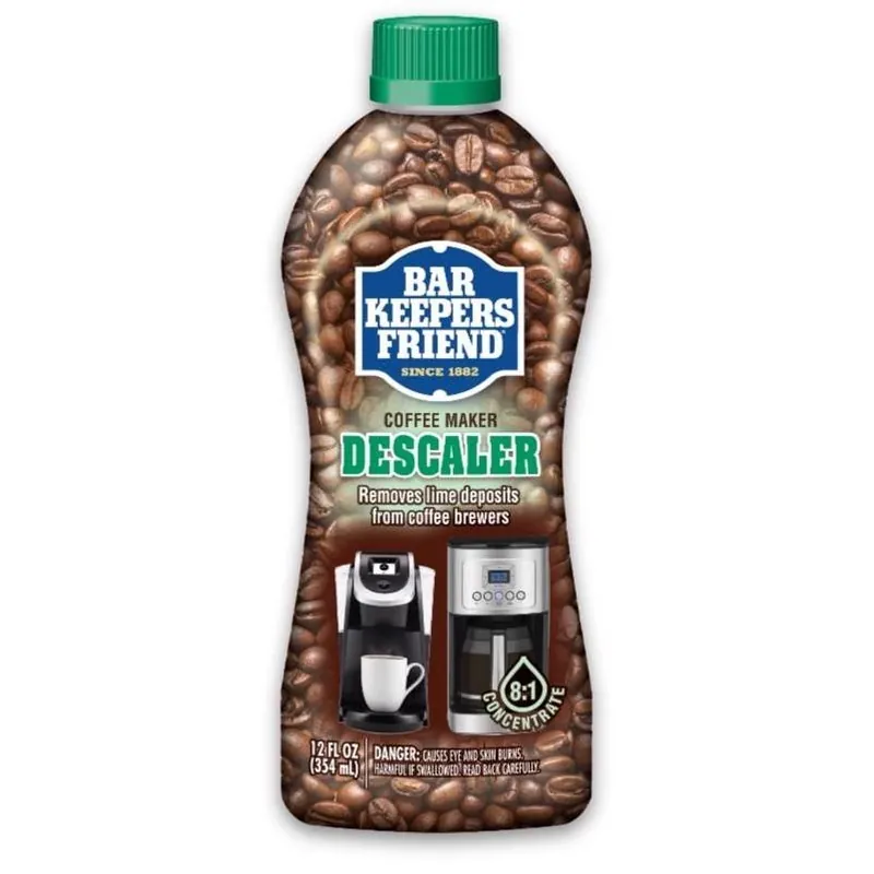 Bar Keeper‘s Friend Coffee Maker Descaler 12 Oz Liquid