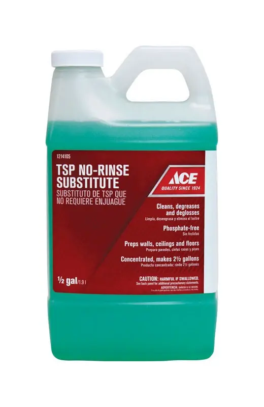 No Scent Tsp No-rinse Substitute Liquid 1/2 Gallon - Phosphate-free Cleaner