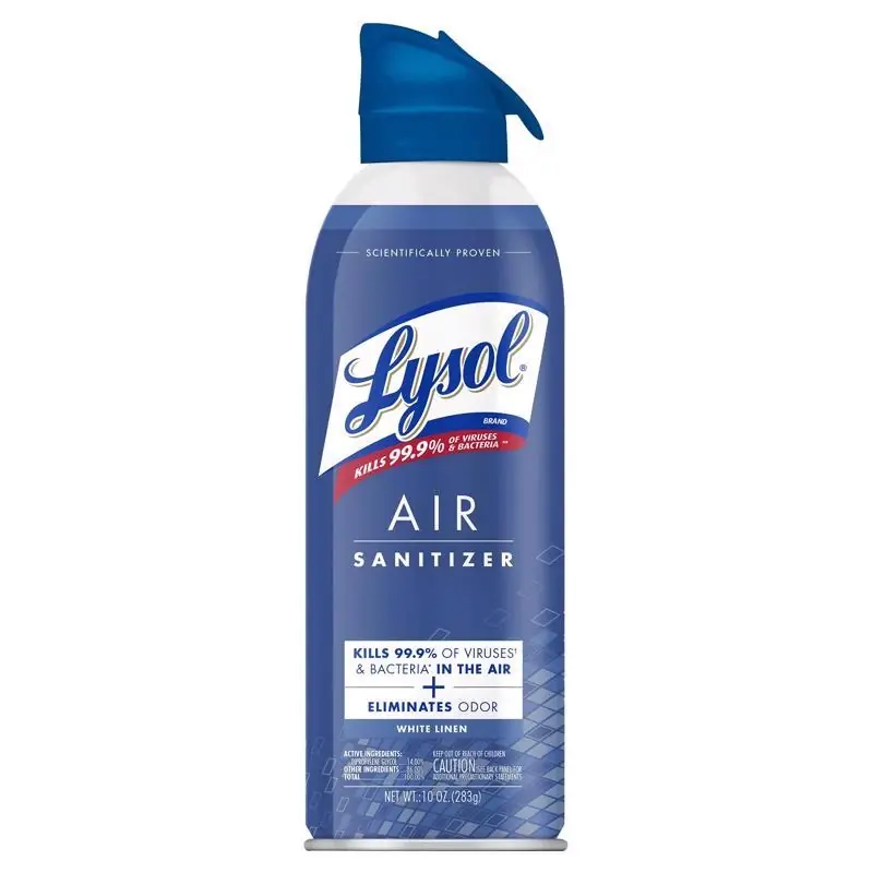 Lysol White Linen Scent Air Sanitizer 10 Oz 1 Pk