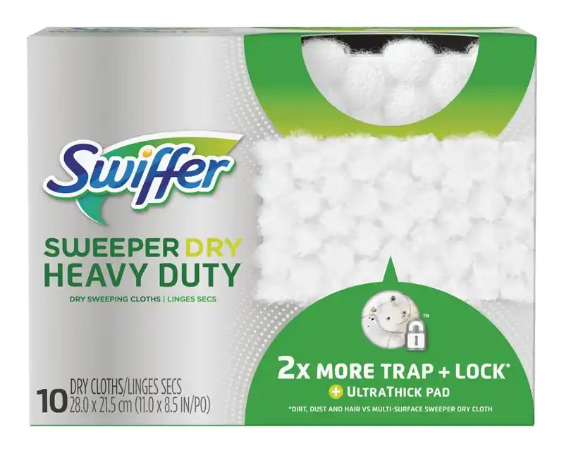 Swiffer Sweeper 5.4 In. Dry Microfiber Dust Mop Refill 10 Pk