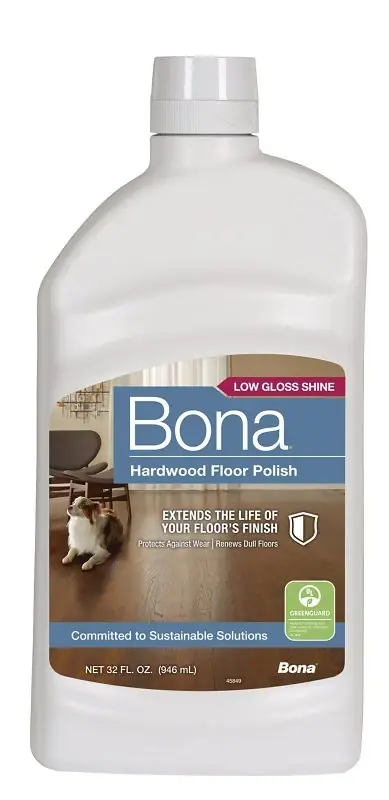 Hardwood Floor Polish, Low Gloss, 32 Oz.