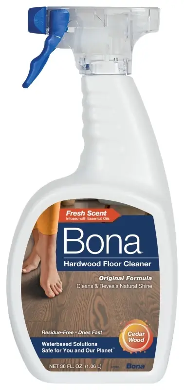 Bona Cedarwood Scent Hardwood Floor Cleaner Liquid 36 Oz