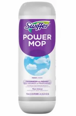 Swiffer Power Mop Fresh Scent Multi-Surface Floor Cleaner Liquid 25.3 Oz