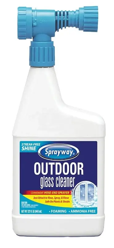 Outdoor Glass Cleaner, 32 Oz.
