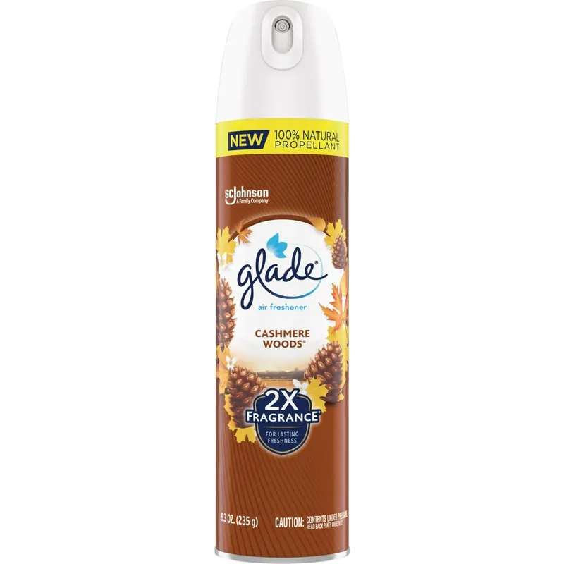 Glade Cashmere Woods Scent Air Freshener 8.3 Oz Aerosol 1 Pk