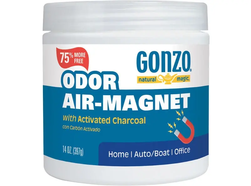 Gonzo Natural Magic Fresh Scent Air‑Purifying Gel – 14 oz