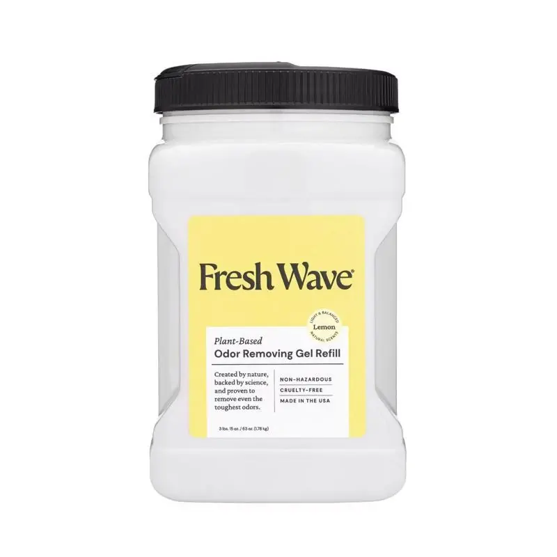 Fresh Wave Lemon Scent Odor Removing Gel 63 Oz Jar