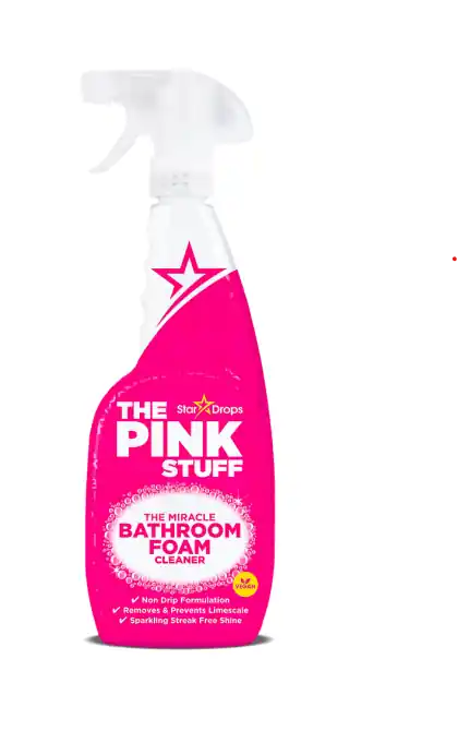 The Pink Stuff Fruity Scent Bathroom Cleaner Foam 25.4 Oz