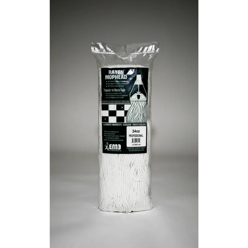 Elite Mops And Brooms 24 Oz Cut End Rayon Mop Refill 1 Pk