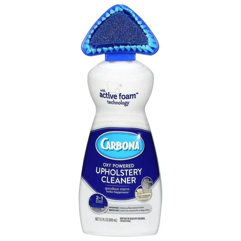 Carbona Unscented Foam Upholstery Cleaner – 13.5 oz Eco‑Friendly Stain Remover