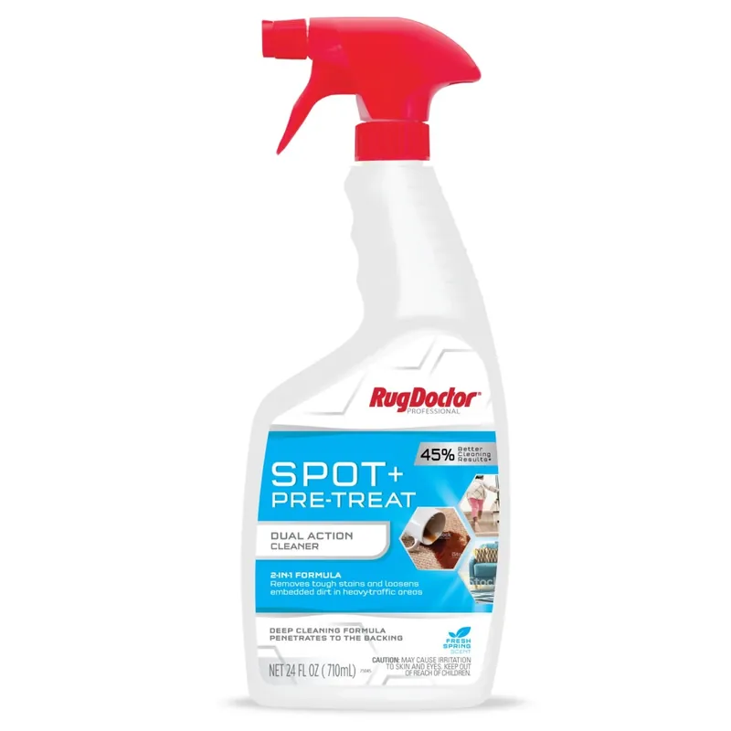 Spot & Pretreat Dual Action Carpet Stain Remover, 24 Oz.