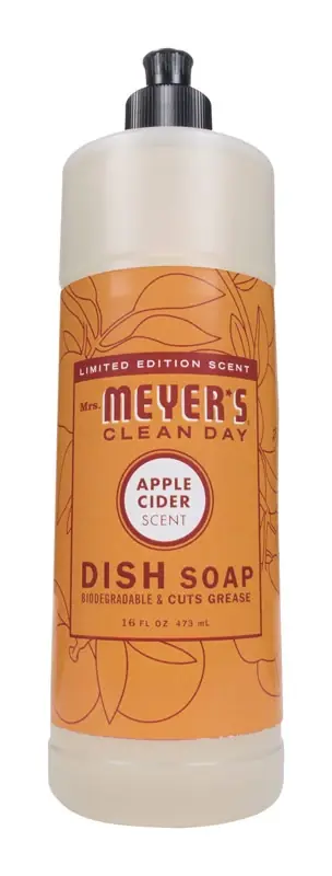 Mrs. Meyer‘s Clean Day Apple Cider Scent Liquid Dish Soap 16 Oz 1 Pk