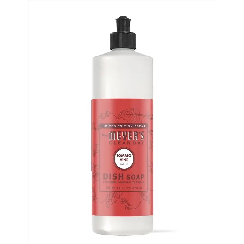 Mrs. Meyer‘s Clean Day Tomato Vine Scent Liquid Dish Soap 16 Oz