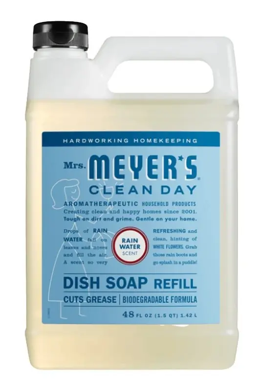 Mrs. Meyer‘s Clean Day Refreshing Rain Scent Liquid Dish Soap Refill 48 Oz 1 Pk